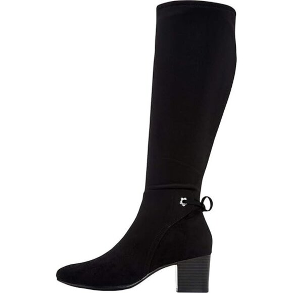 Charter Club Womens Almond Toe Block Heel Zip-up Boots Shoes - Picture 4 of 5